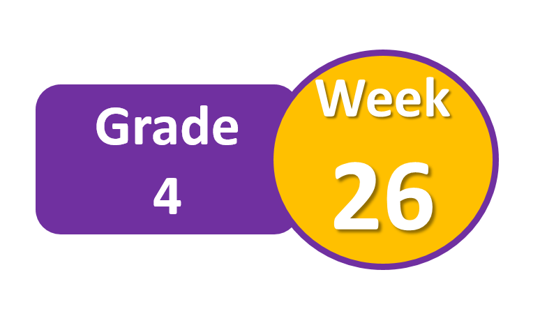 Tuần 26 Grade 4 - Học từ vựng và luyện đọc tiếng Anh theo K12Reader & các nguồn bổ trợ